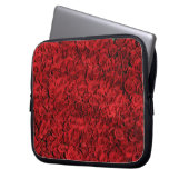 Hunderte schöne Rote Rosen Laptopschutzhülle (Vorderseite Links)