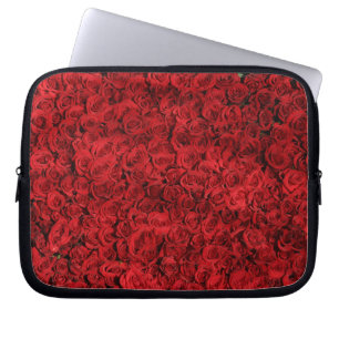 Hunderte schöne Rote Rosen Laptopschutzhülle