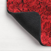 Hunderte schöne Rote Rosen Mousepad (Ecke)
