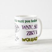 Hunderte signierter Typ von RoseWrites Kaffeetasse (VorderseiteRechts)