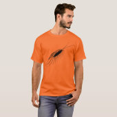 Hundertfüßer-Druck T-Shirt (Vorne ganz)