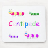Hundertfüßer Mousepad (Vorne)