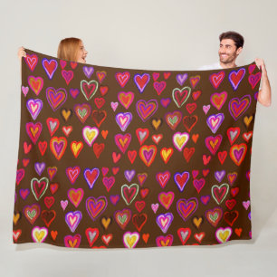 Hundertherzen Fleece Blanket