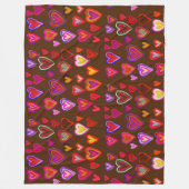 Hundertherzen Fleece Blanket (Vorderseite)