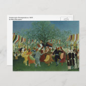 Hundertjahrfeier der Unabhängigkeit von Henri Rous Postkarte (Vorne/Hinten)