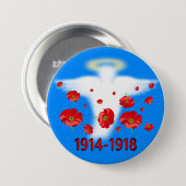 Hundertjahrfeier des Endes des Ersten Weltkriegs Button (Vorne & Hinten)
