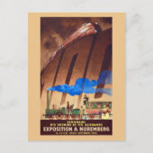 Hundertjähriges Poster der Deutschen Eisenbahn 19 Postkarte (Vorderseite)