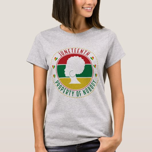 Hundertste Eigenschaft von Niemand - Schwarze Gesc T-Shirt (Vorderseite)