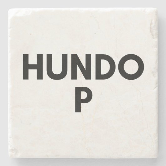 Hundertstel Steinuntersetzer (Vorderseite)