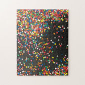 Hunderttausende schwarz puzzle (Vertikal)