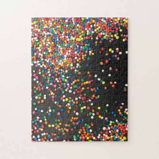 Hunderttausende schwarz puzzle (Vertikal)