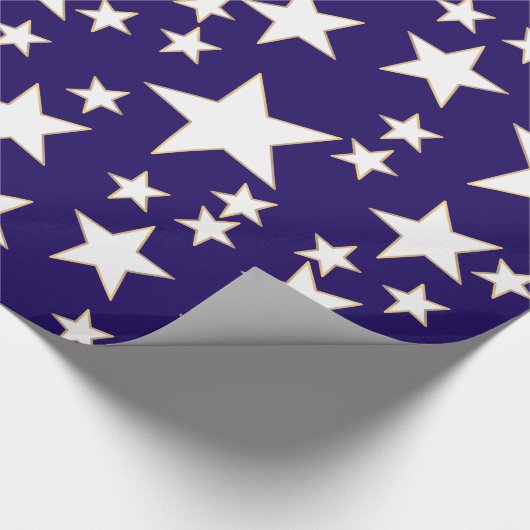 Hunderttausende Sterne Geschenkpapier (Ecke)