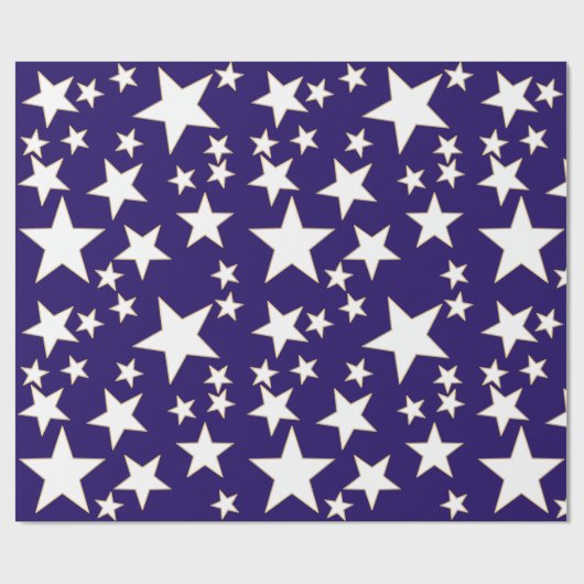 Hunderttausende Sterne Geschenkpapier (Flach)