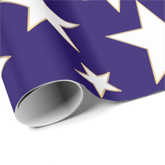 Hunderttausende Sterne Geschenkpapier (Rolleneckpunkt)