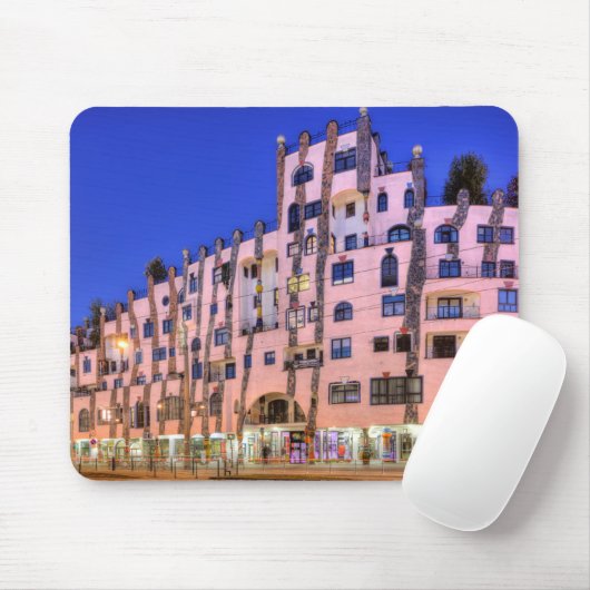 Hundertwasser in Magdeburg-Foto Mousepad (Mit Mouse)