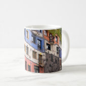 Hundertwasser in Wien-Foto Kaffeetasse (VorderseiteRechts)