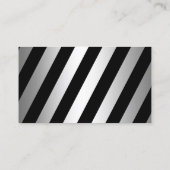 Hunderutschsilber Visitenkarte (Rückseite)