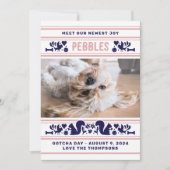 Hunde's Lieblings-Gotcha-Tag Ankündigung (Vorderseite)