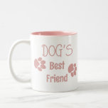 Hundes Tasse Bester Freund rosa<br><div class="desc">Bist du Hundemensch? Ich selbst habe einen,  und sie sind wirklich ein Familienmitglied. Diese Tasse hat den "besten Freund des Hundes" vorne. Der Slogan "Hund ist der beste Freund des Menschen" ist ein guter Start. Auch macht ein wunderbares Geschenk für jemanden,  den Sie kennen,  ist Bestien mit ihrem Hund!</div>