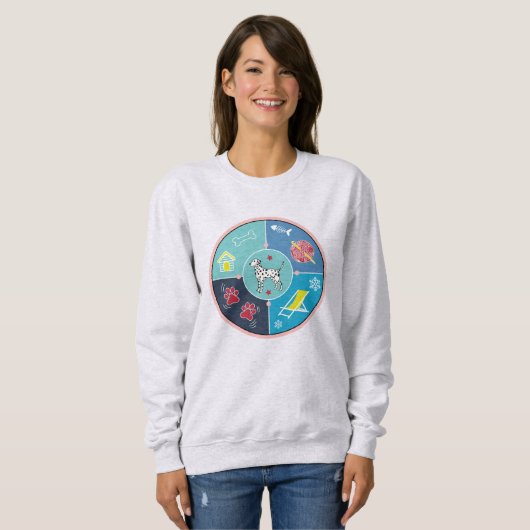 Hundesachen Sweatshirt (Vorne ganz)