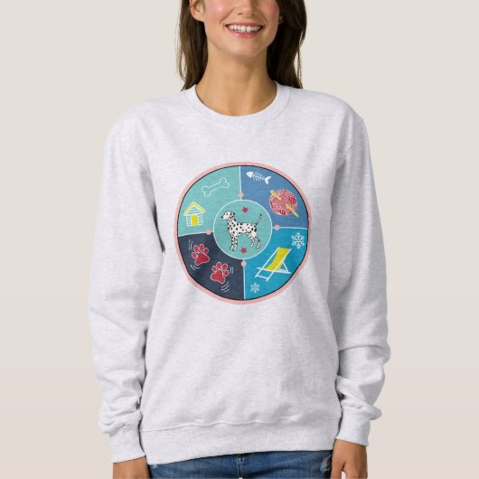 Hundesachen Sweatshirt (Vorderseite)