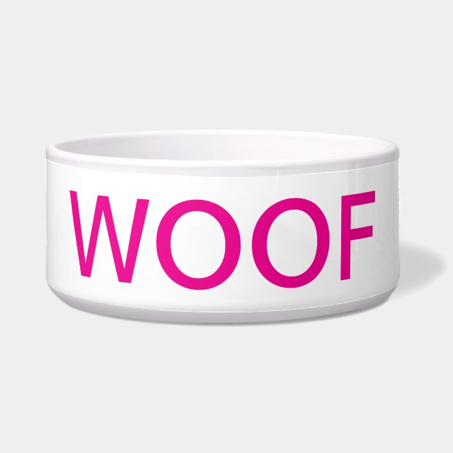 Hundeschale Napf (Vorderseite)