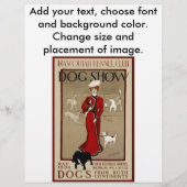 Hundeschau Flyer (Vorne)