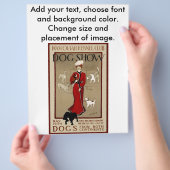 Hundeschau Flyer (Hand)