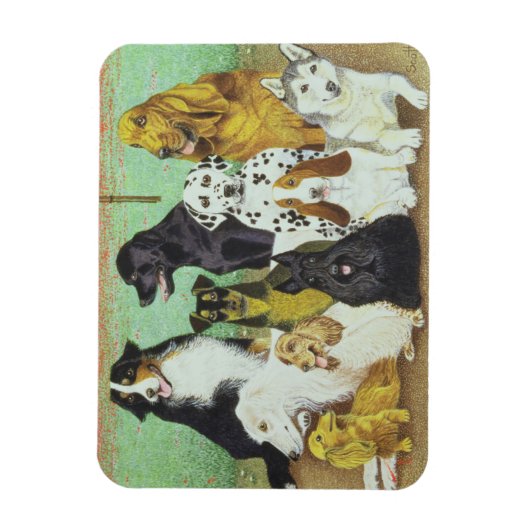 Hundeschau Magnet (Vertikal)