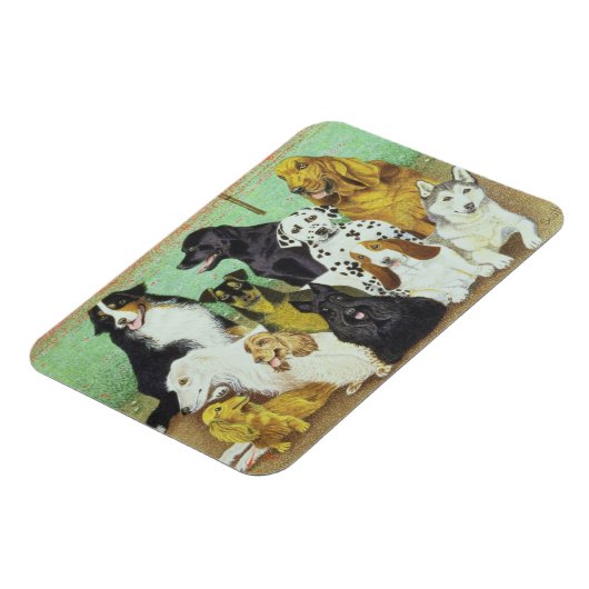 Hundeschau Magnet (Linke Seite)