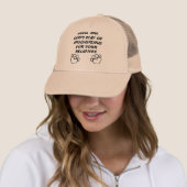 Hundeschenk von Gott Funny Ball Cap Hat Truckerkappe (Beispiel)