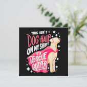 Hundeschenkgeld I Das ist kein Hundehaar auf meine (Stehend Vorderseite)