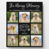 Hundeschenkgutschein für Haustiere Personalisiert Fotoplatte (Vorderseite)