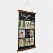 Hundeschenkgutschein für Haustiere Personalisiert Wandteppich Mit Holzrahmen (Gewinkelt)