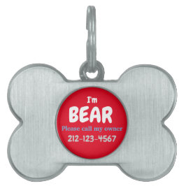 Hundeschild Tiermarke