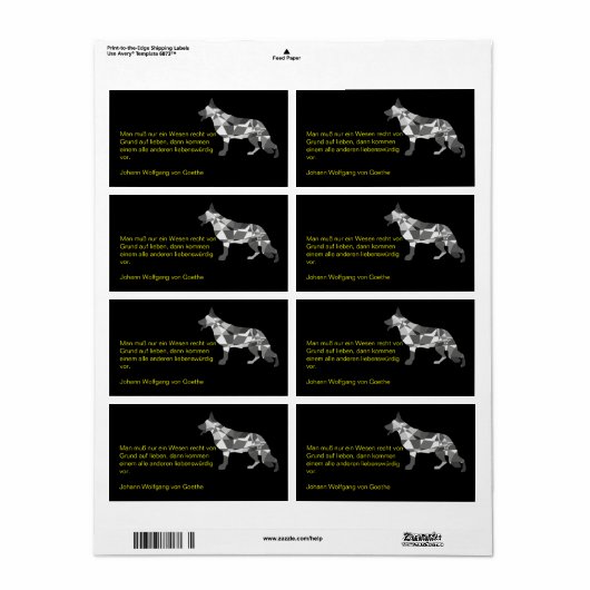 Hundeschilde (Vorne)