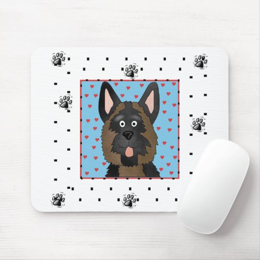 Hundeschirme und Geschenke Mousepad (Mit Mouse)