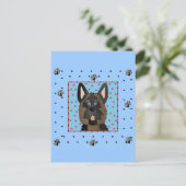 Hundeschirme und Geschenke Postkarte (Stehend Vorderseite)