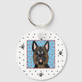 Hundeschirme und Geschenke Schlüsselanhänger (Vorderseite)