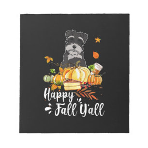 Hundeschlitten Erntedank Notizblock