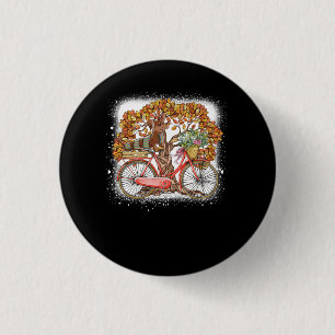 Hundeschlitten Herbst Herbst Rad Funny Dackel Haus Button