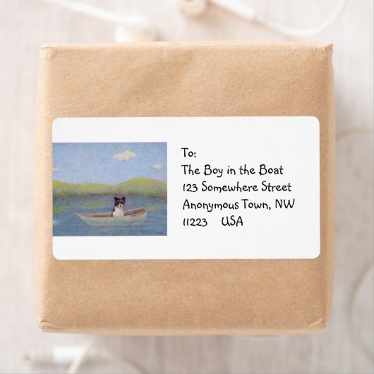 Hundeschlitten im Fischerboot - Bobs Traum (Insitu)