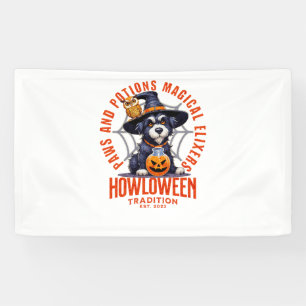 Hundeschlitten - Paws and Potions Magische Elixer. Banner