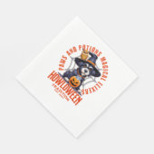 Hundeschlitten - Paws and Potions Magische Elixer. Serviette (Ecke)