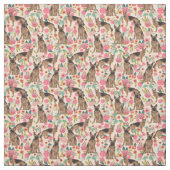 Hundeschlitten Stoff (Muster)