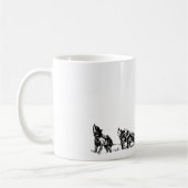 "Hundeschlitten-" Tasse (Links)