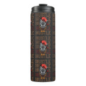 Hundeschlitten Thermosbecher (Vorderseite)