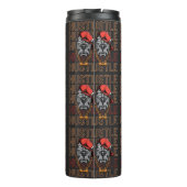 Hundeschlitten Thermosbecher (Rückseite)