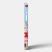 Hundeschlittenherd Valentine's Day Lkw Herz Case-Mate iPhone Hülle (Rückseite / Links)