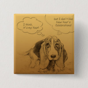 Hundeschlittenknopf in Vietnam Button